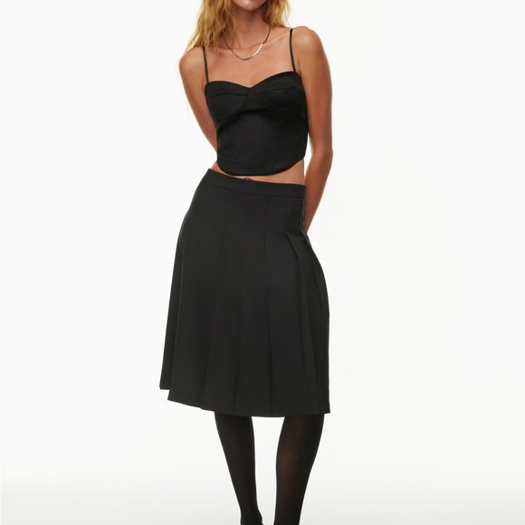 NWOT Sunday Best Minx Satin Bustier - Picture 4 of 6